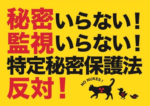 ▼「特定秘密保護法~衆院通過させない!絶対させない!首相官邸前大集会」_d0017381_9221484.jpg