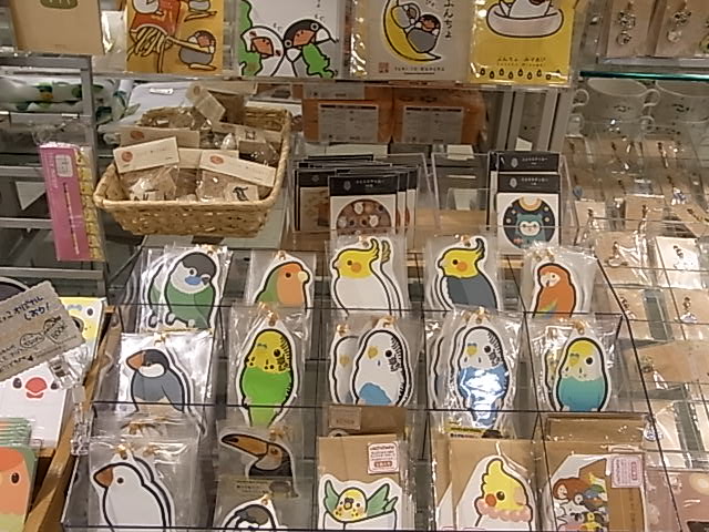 東急ﾊﾝｽﾞ梅田店にインコと鳥の雑貨展、お届けしました_d0322493_23481223.jpg