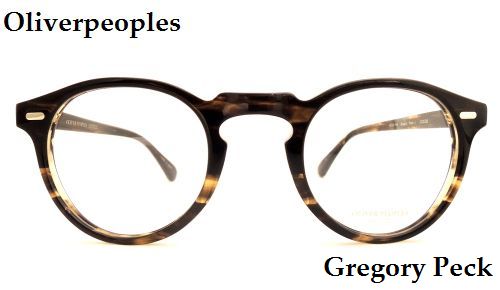 【oliver peoples】の人気モデル【Gregory Peck】がカラー豊富に入荷しております！_d0089508_18573924.jpg