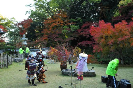 功山寺・毛利邸の紅葉_c0142535_17392727.jpg