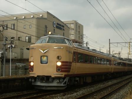 485系do32編成 にちりん 小波瀬西工大前駅 その2 いるか書房別館