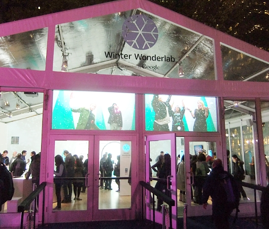 Googleが初めて出したホリデー・シーズン限定の体験ラボ、Winter Wonderlab_b0007805_1571828.jpg