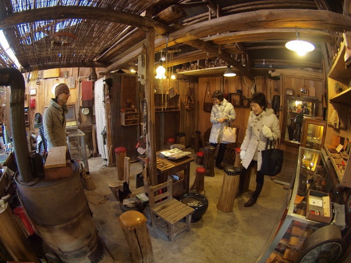 革個者 NATURAL MINDの腰掛展_c0116915_23413968.jpg