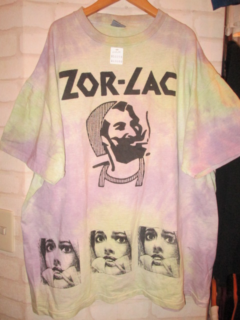 ZORLAC (ゾーラック)　ZIG-ZAG マルチプリント Tシャツ　タイダイ染め_f0181819_194156100.jpg