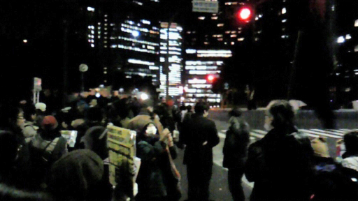 特定秘密保護法反対 首相官邸前に450人 11月27日_c0024539_443144.jpg