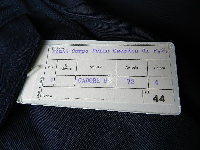 Italian post man jaket dead stock_f0226051_14161514.jpg