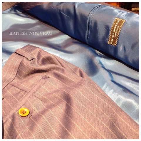 ちょいエロなCUSTOM MADE SUIT仕上がりました。_f0039487_16705.jpg