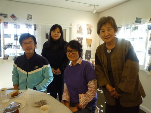 小風副知事を囲んで薔薇のお茶会@神の世界の物語 別府 イタリア 東京 巡礼 最終日☆佐藤渓美術館⊱†_a0053662_22221998.jpg