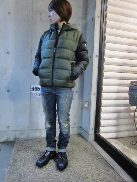 add DOWN STYLE ・・・ 今季も好評ですadd DOWN!♪!_d0152280_22203941.jpg