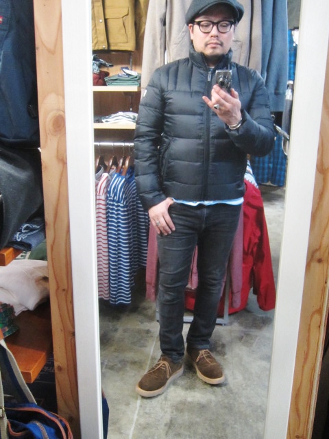 add DOWN STYLE ・・・ 今季も好評ですadd DOWN!♪!_d0152280_22213640.jpg