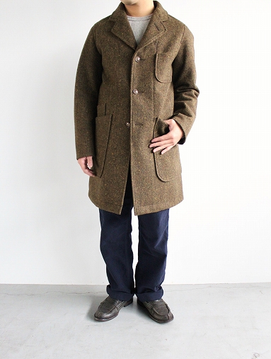 Needles Sportswear　 Micro Fleece Bonded Tweed Coat / Brown_b0139281_1723978.jpg