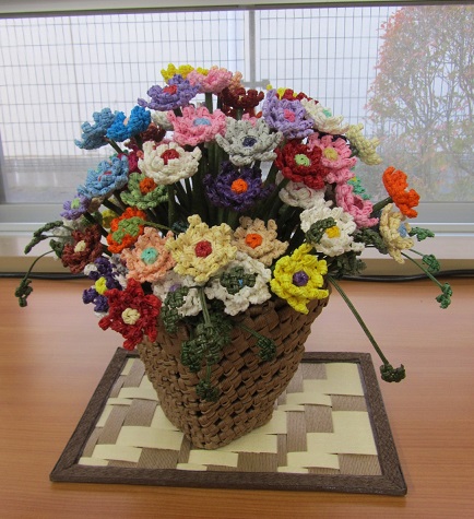 エコクラフトのお花 まいにちのこと