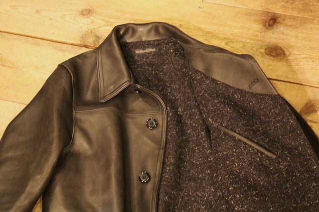 The WYLER CLOTHING Co. LEATHER CAR KOAT WY1302-03 ブラック サイズ