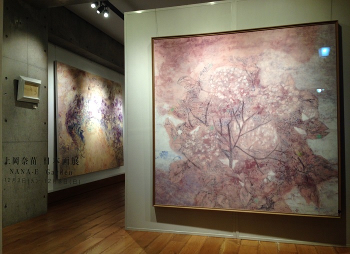 上岡 奈苗 日本画展_e0255740_22565917.jpg