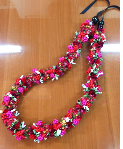 先週のRibbon lei lessonと週末の出来事 Thanks giving_c0196240_07435158.jpg