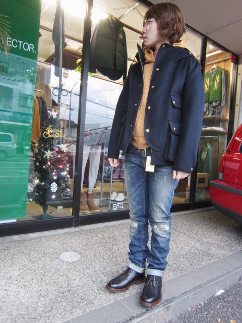 今冬の本命!★? SOUND MAN ・・・ WOOL HOOD COAT JACKET (Lennox)!♪!_d0152280_23145723.jpg