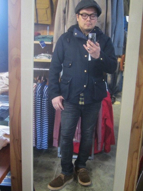 今冬の本命!★? SOUND MAN ・・・ WOOL HOOD COAT JACKET (Lennox)!♪!_d0152280_2316666.jpg
