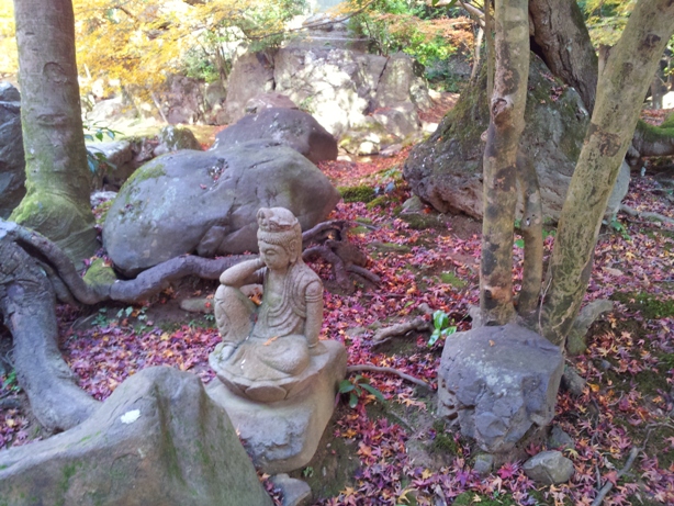 詩仙堂と蓮華寺に石川丈山のお庭を訪ねたけれど、侘びの世界はチョー満員。。_e0033713_18285349.jpg