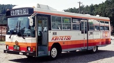 名阪近鉄バスのレインボー2題_e0030537_061882.jpg