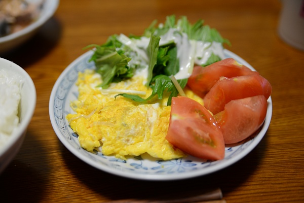 とある日の夕食_c0148541_8105219.jpg