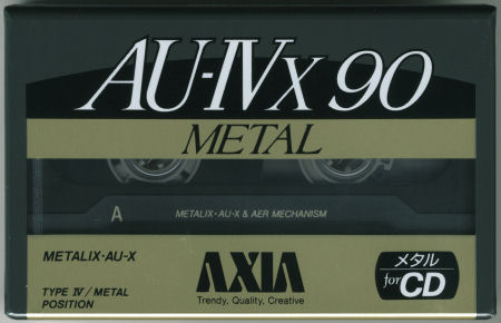 AXIA AU-Ⅳx : カセットテープ収蔵品展示館 AXIA AU-Ⅳx : カセットテープ収蔵品展示館