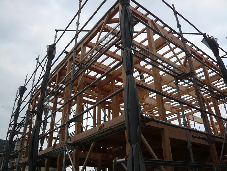 進捗状況「（仮称）K賃貸住宅新築工事」_d0095305_173735.jpg