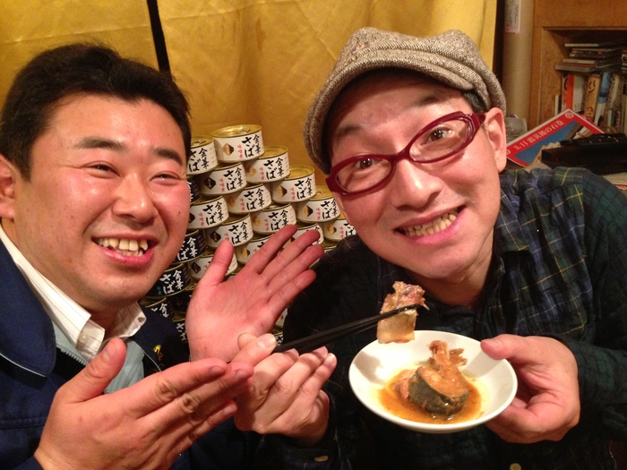 震災前から経堂で馴染まれた 木の屋石巻水産さんの金華サバ缶が復活!_b0185641_16432753.jpg