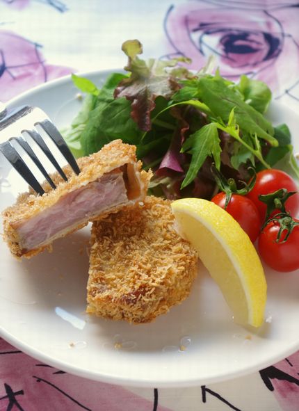 衣まで美味しい♪我が家のハムカツ_f0168317_2001891.jpg