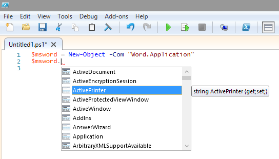 Powershell の強力なインテリセンス 補完 機能 Jsakamoto