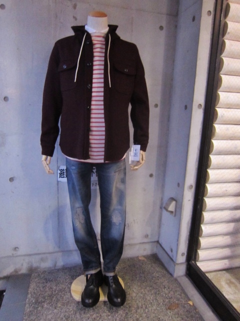 FIDELITY (MADE IN USA)・・・ Wool Melton CPO JACKET etc.. _d0152280_14195916.jpg