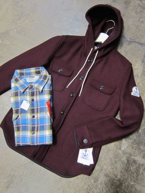 FIDELITY (MADE IN USA)・・・ Wool Melton CPO JACKET etc.. _d0152280_1421566.jpg