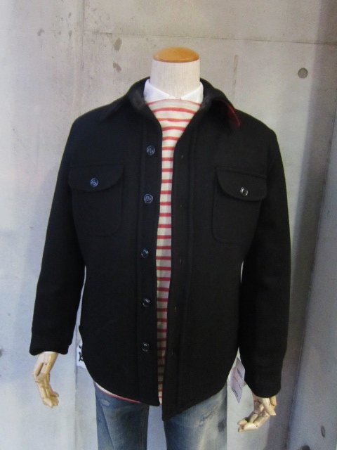 FIDELITY (MADE IN USA)・・・ Wool Melton CPO JACKET etc.. _d0152280_14223750.jpg