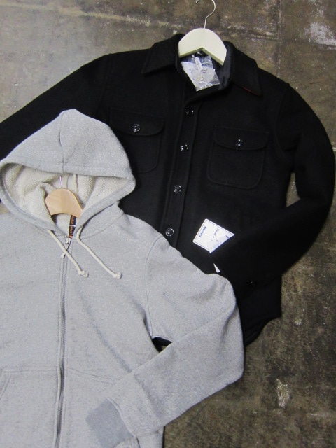 FIDELITY (MADE IN USA)・・・ Wool Melton CPO JACKET etc.. _d0152280_1424508.jpg