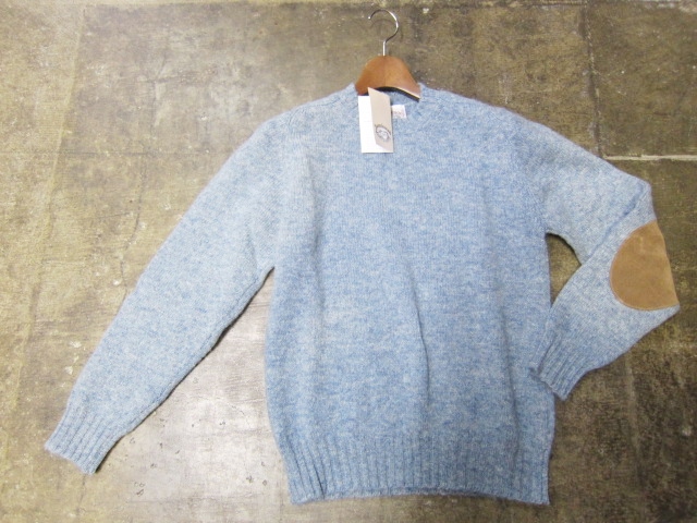 Jamieson\'s ・・・ SUEDE エルボーPatch CRUE SWEATER！★！_d0152280_23444957.jpg