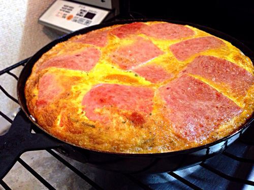 すりおろしジャガイモでしっとり美味しいスパムオムレツ わっぜ美味しい鹿児島としかぷーレシピ