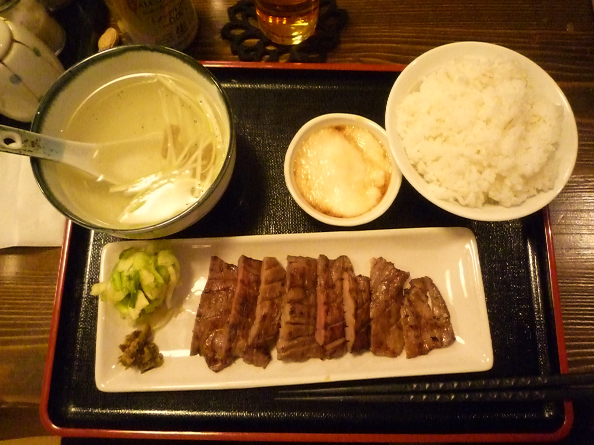 極上牛タン定食_f0180307_18214675.jpg