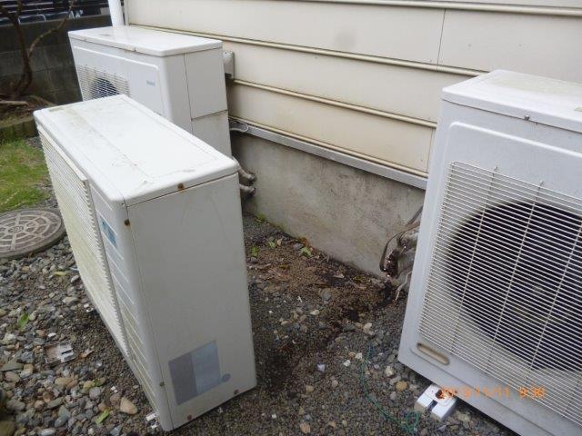 隠蔽配管仕様 DAIKIN2室マルチエアコン入替_e0207151_1611973.jpg