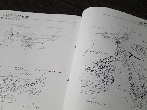 スーパーカブ サービスマニュアル Cubのある生活