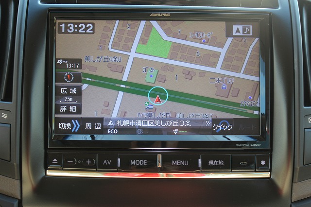 ランドクルーザー 200 ディーゼル ツインターボ アルパインビックX9インチ_b0127002_12462747.jpg