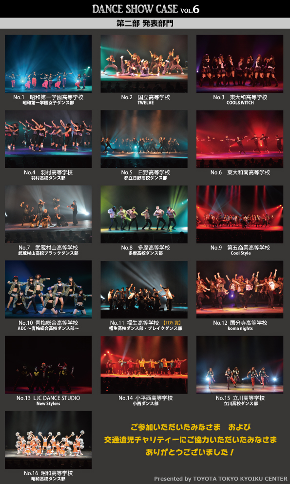 交通遺児チャリティーイベント　DANCE SHOW CASE vol.6　結果発表！_a0032108_924199.jpg