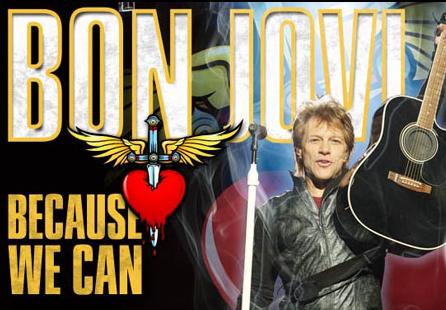 BON JOVI(ボン・ジョヴィ)「Because We Can Tour 2013（ビコーズ