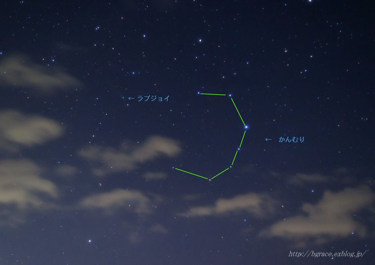 ラヴジョイ彗星 と かんむり座_b0191074_13595421.jpg
