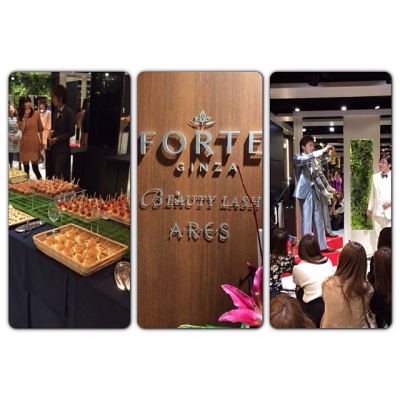 Forte 銀座店 オープニングレセプション Ikukodays