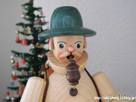 ドイツ製 Räuchermännchen」クリスマス 伝統な煙人形