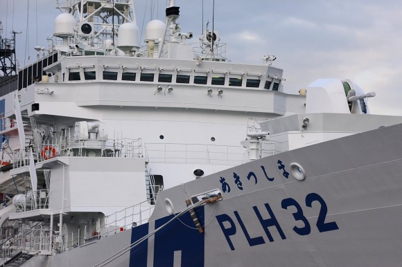海保巡視船・PLH32「あきつしま」横浜港撮影_e0158925_013748.jpg