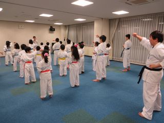 星置教室 全員で組手!_c0118332_23245239.jpg