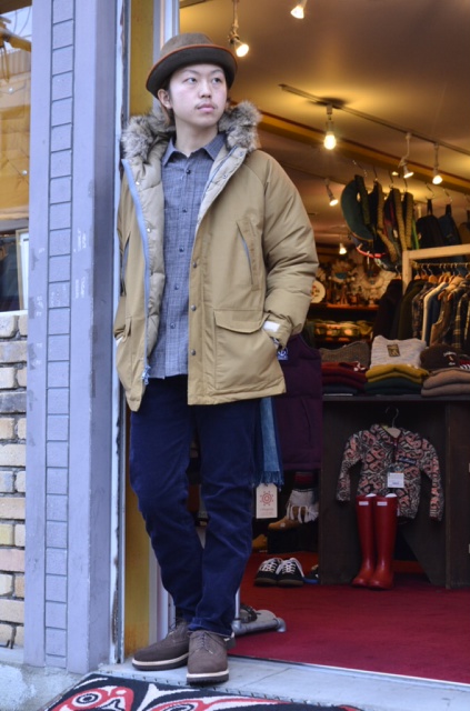 \"FUZZY DOWN×RIPPLE PANTS\"STYLE〜ZATTON〜_c0167336_1058944.jpg