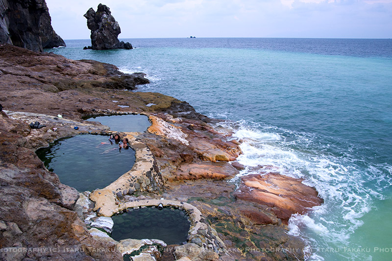 口永良部島のサンゴ調査、ついでに湯瀬!!_b0186442_16561995.jpg