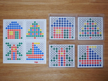 オリジナルパターンカードで遊ぶペグさし はじまりの日 オリジナルパターンカードで遊ぶペグさし はじまりの日