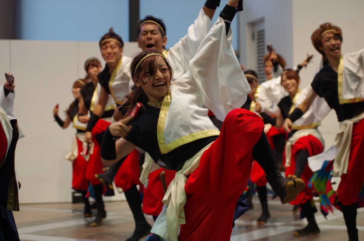 神戸よさこい２０１３一日目その１９（早稲田大学“踊り侍”）_a0009554_22222875.jpg